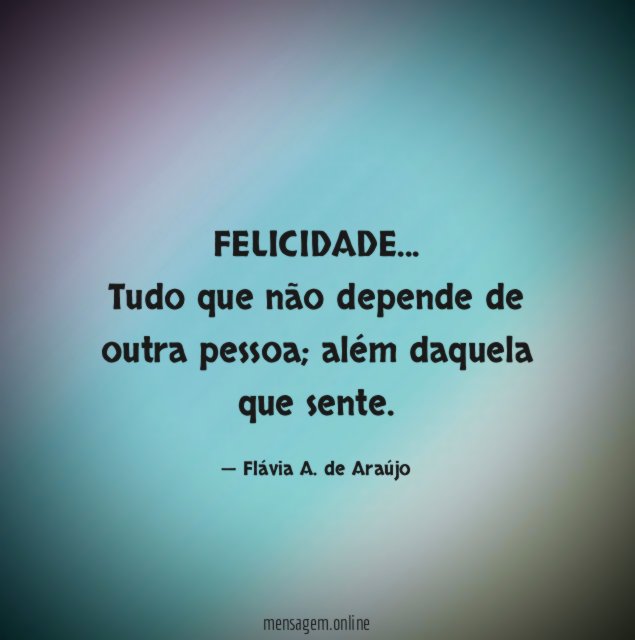 FELICIDADE