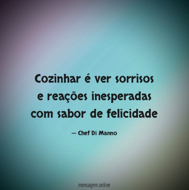 Cozinhar é ver sorrisos e reações inesperadas com sabor de felicidade
