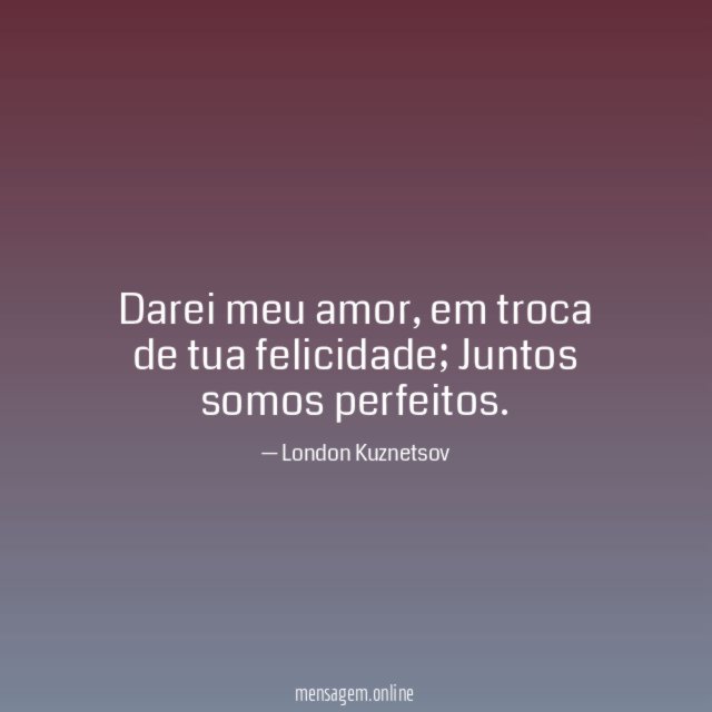 Darei meu amor