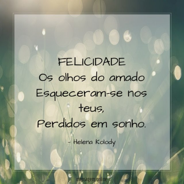 FELICIDADE