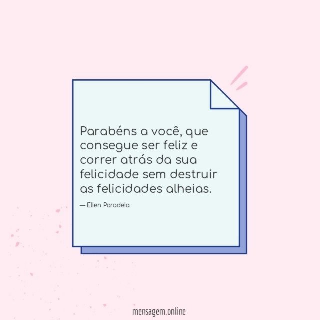 Parabéns a você