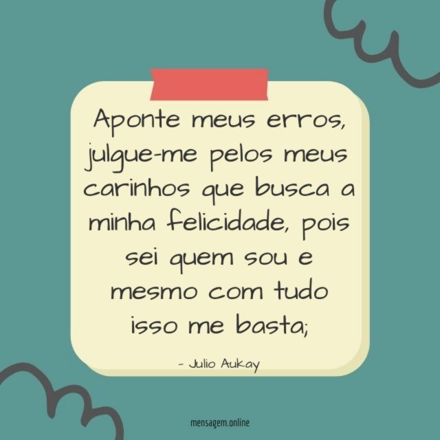 Aponte meus erros