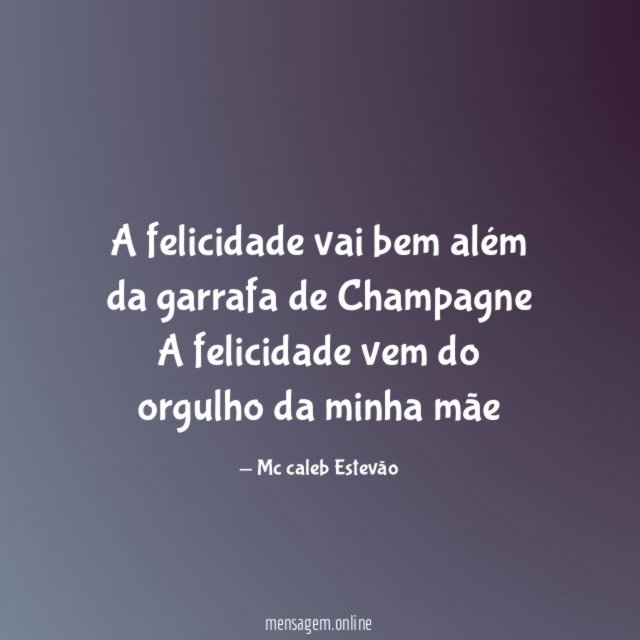 A felicidade vai bem além da garrafa de