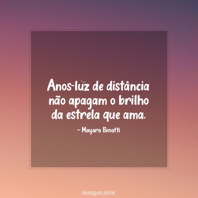 Anos-luz de distância não apagam o brilho da