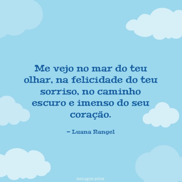 Me vejo no mar do teu olhar