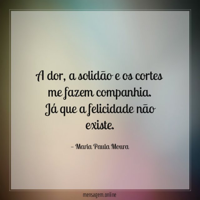 A dor
