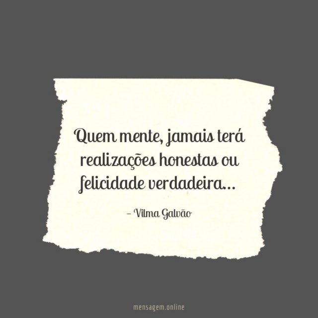 Quem mente