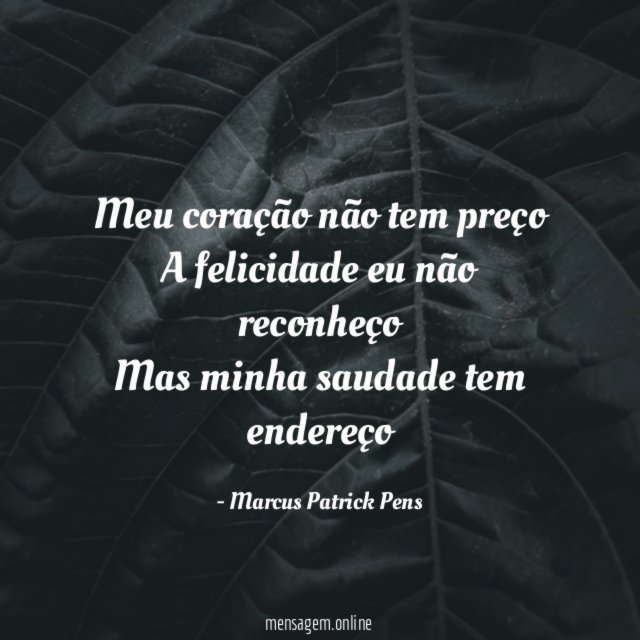 Meu coração não tem preço A felicidade eu não