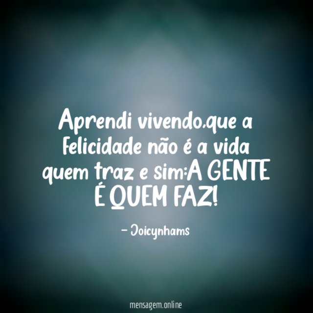 Aprendi vivendo