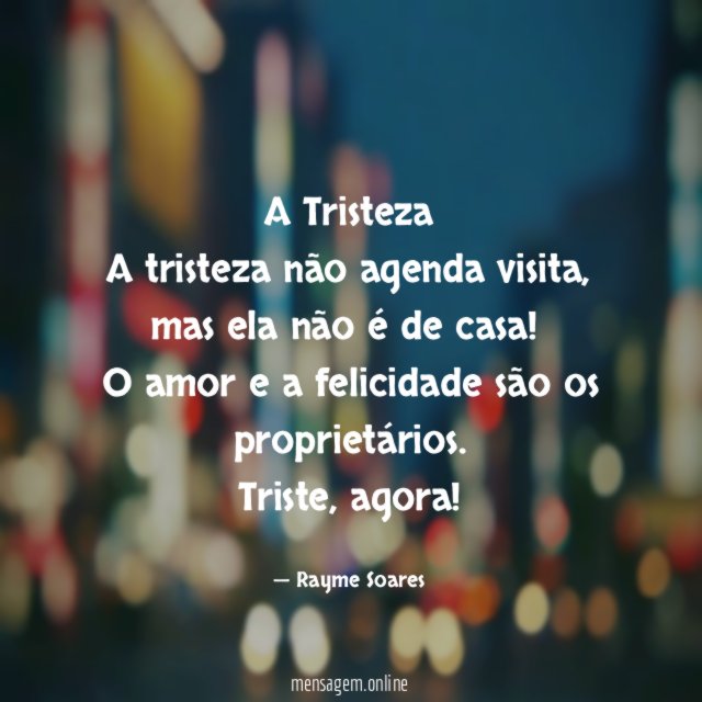 A Tristeza