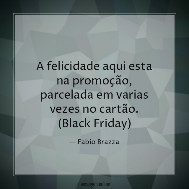 A felicidade aqui esta na promoção