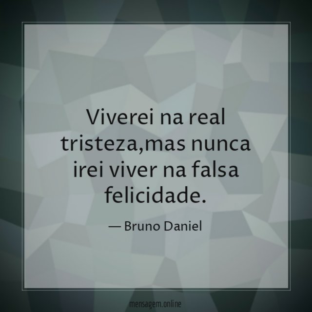 Viverei na real tristeza