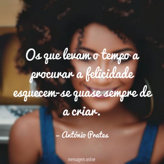 Os que levam o tempo a procurar a