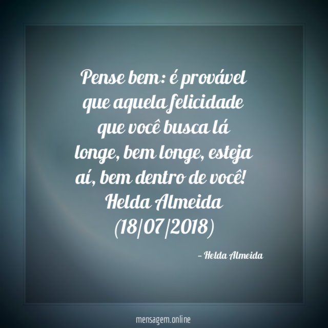 Pense bem
