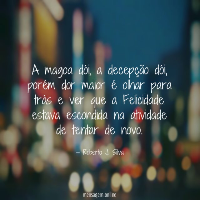 A magoa dói