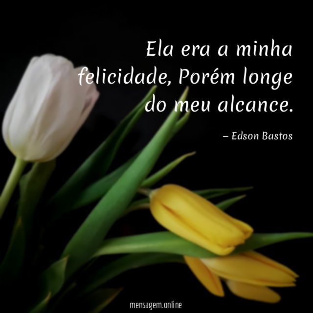 Ela era a minha felicidade