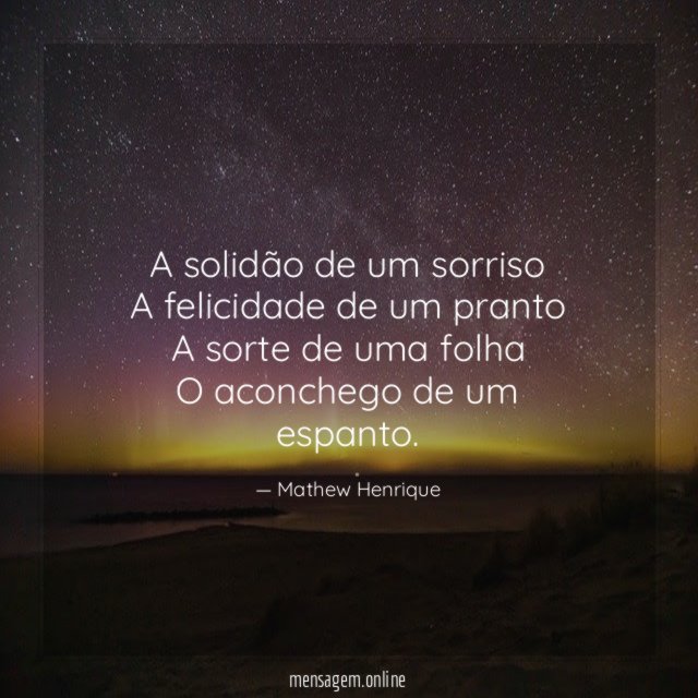 A solidão de um sorriso A felicidade de um