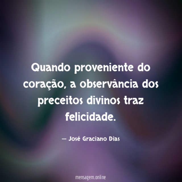 Quando proveniente do coração