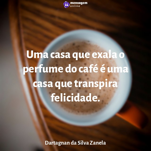 Uma casa que exala o perfume do café