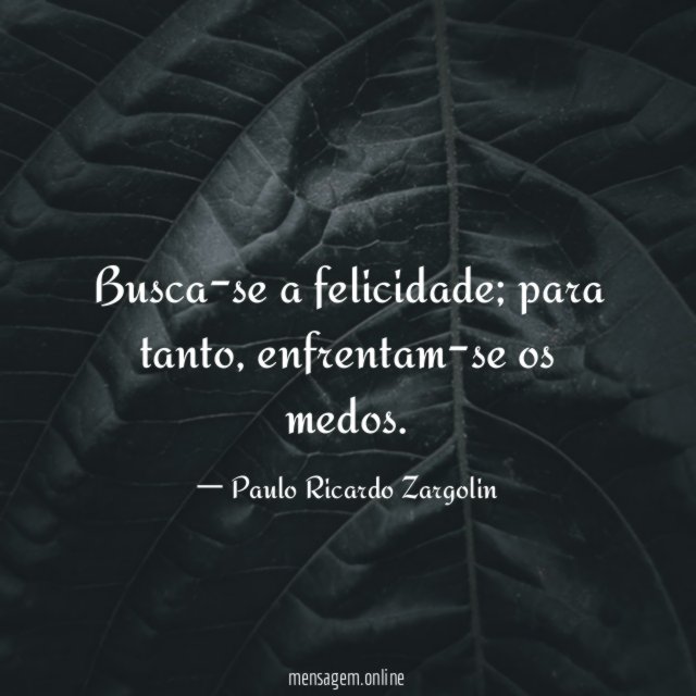 Busca-se a felicidade