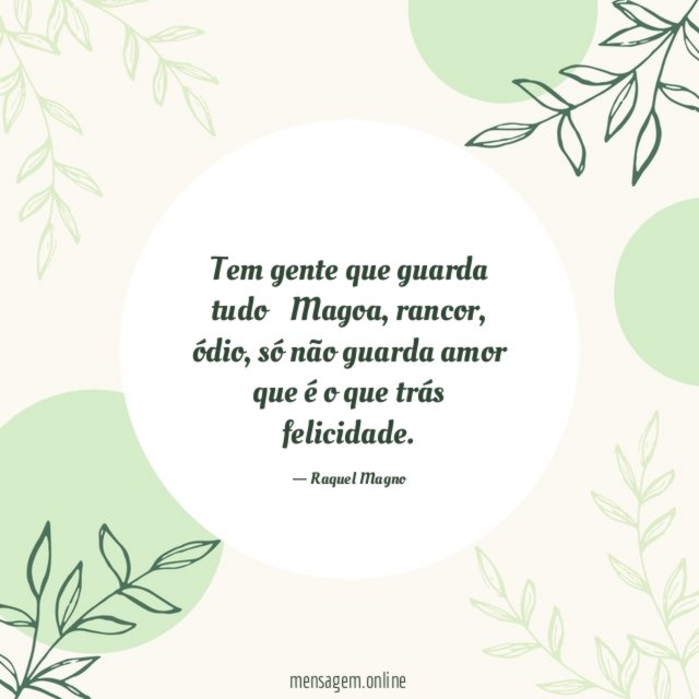 Tem gente que guarda tudo