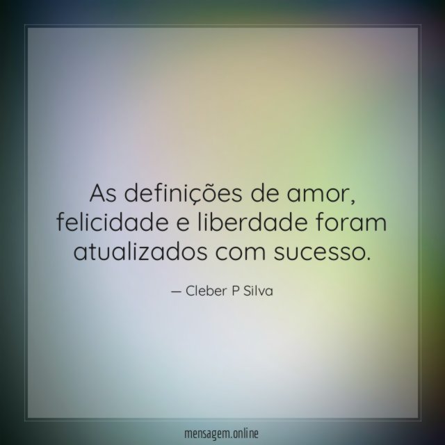As definições de amor
