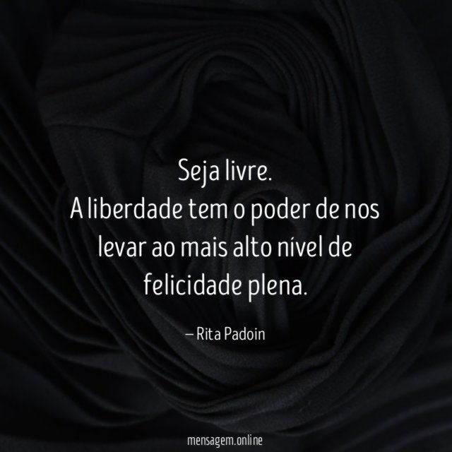 Seja livre