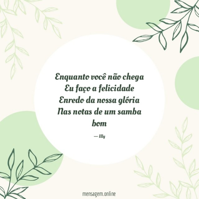 Enquanto você não chega Eu faço a felicidade Enredo da