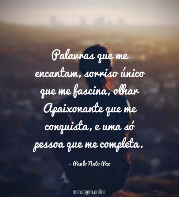 Palavras que me encantam