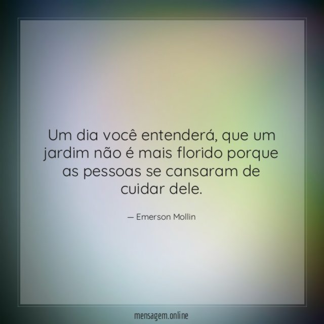 Um dia você entenderá