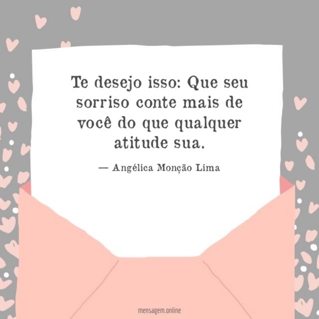 Te desejo isso