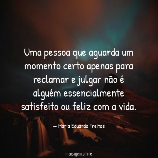 Uma pessoa que aguarda um momento certo apenas