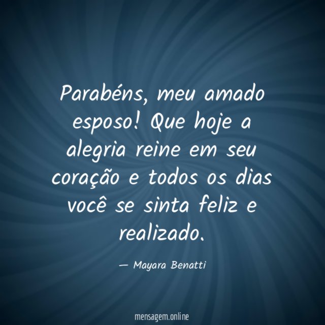 Parabéns