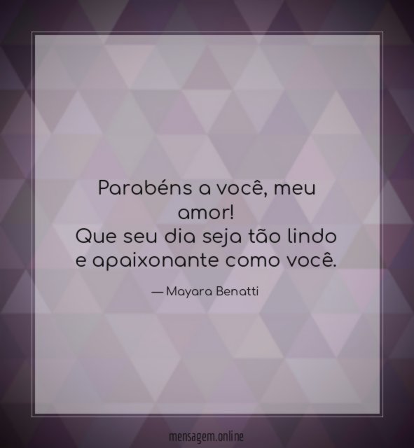 Parabéns a você