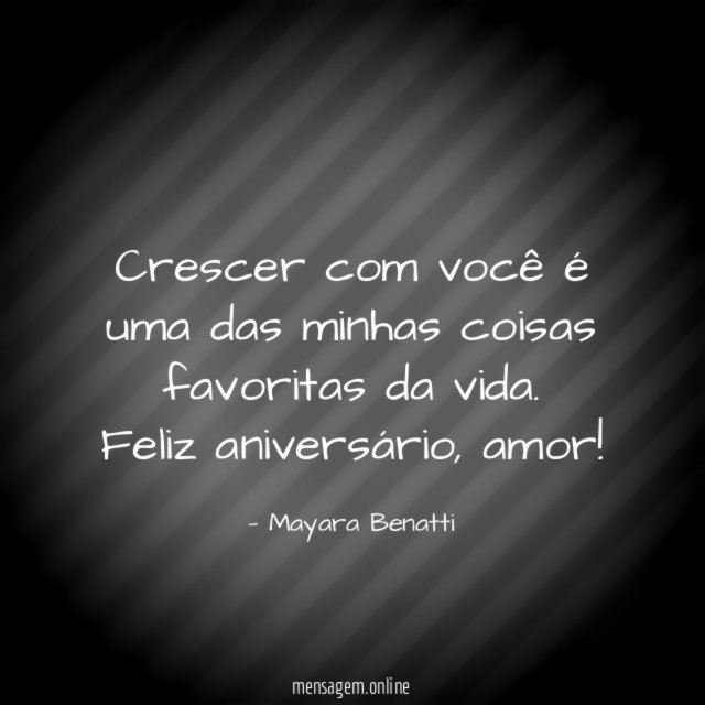 Crescer com você é uma das minhas coisas favoritas da vida