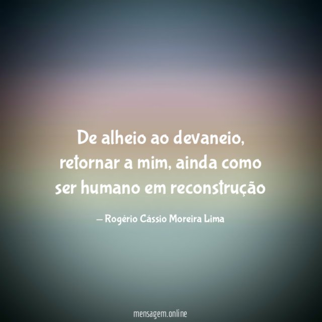 De alheio ao devaneio