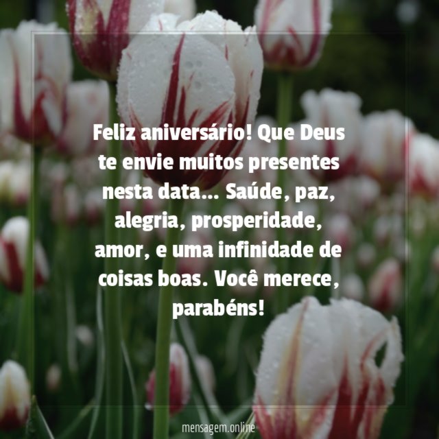 Feliz aniversário