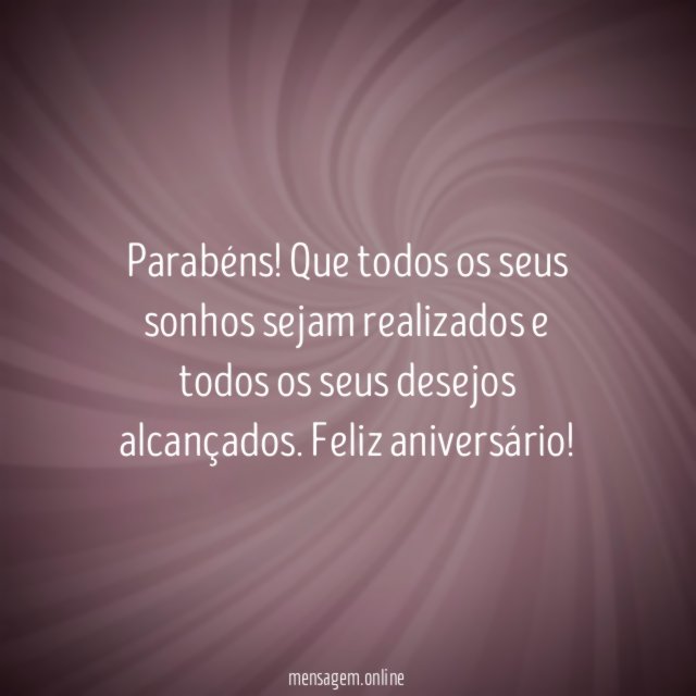 Parabéns