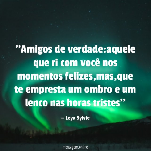 'Amigos de verdade