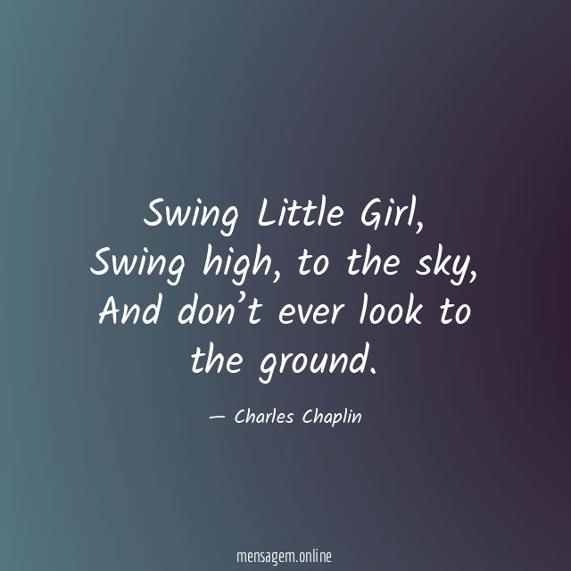 Swing Little Girl