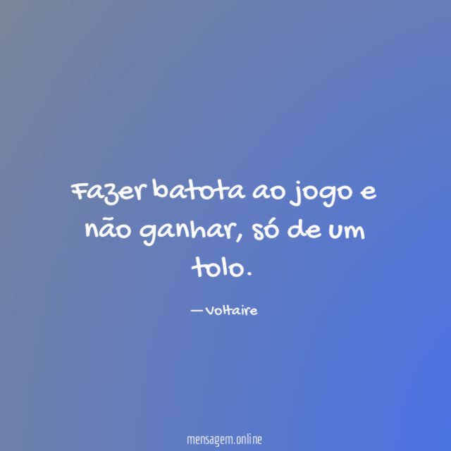 Fazer batota ao jogo e não ganhar