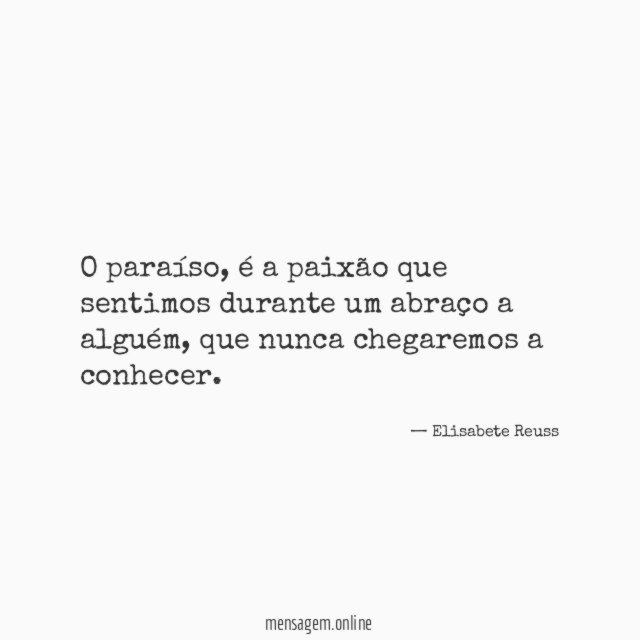 O paraíso