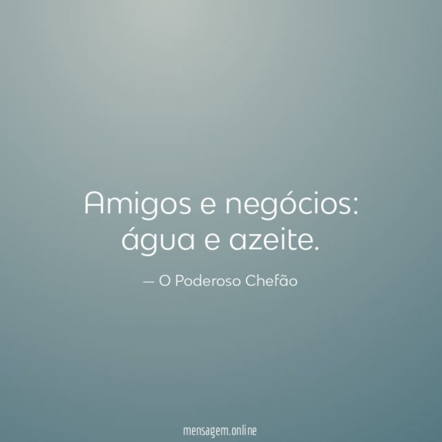 Amigos e negócios