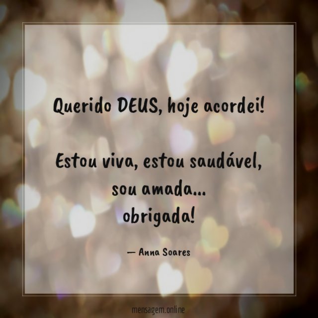 Querido DEUS