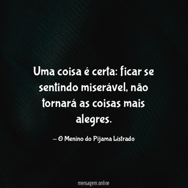 Uma coisa é certa