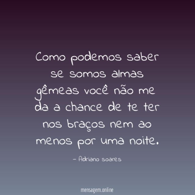 Como podemos saber se somos almas gêmeas você
