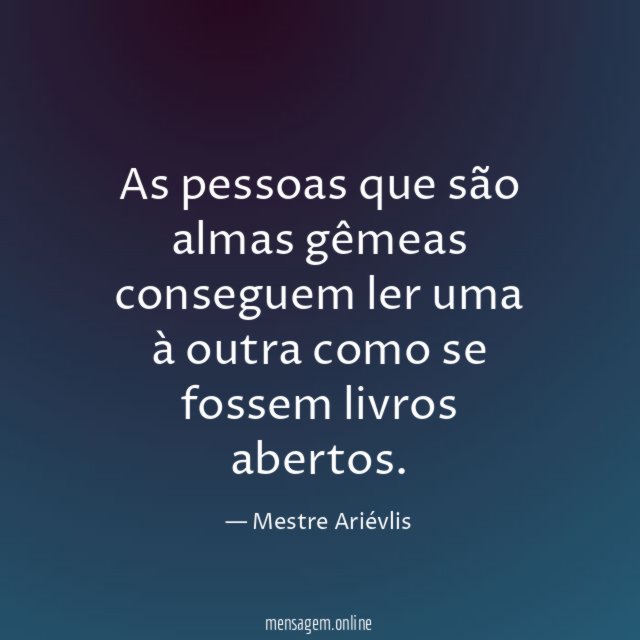As pessoas que são almas gêmeas conseguem ler