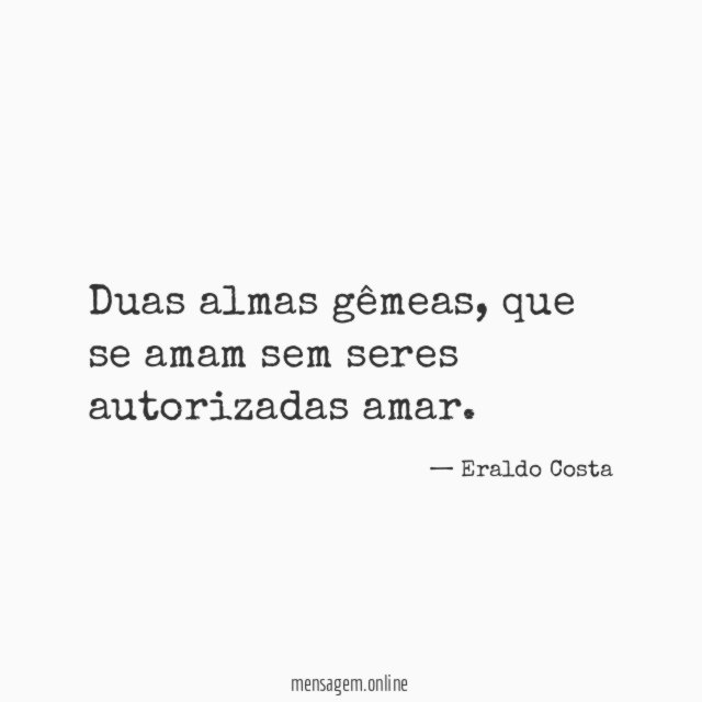 Duas almas gêmeas