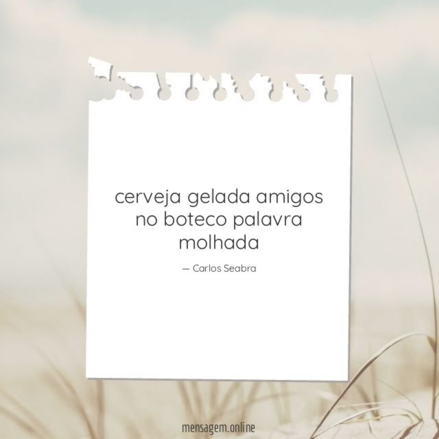 cerveja gelada amigos no boteco palavra molhada