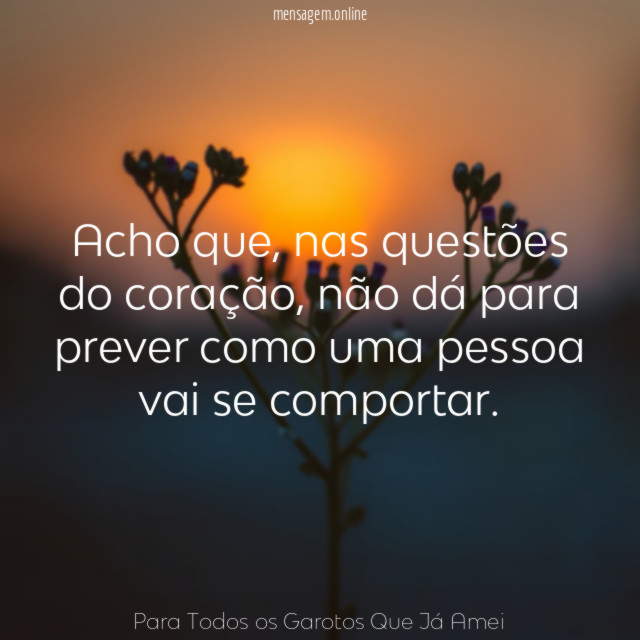 Acho que
